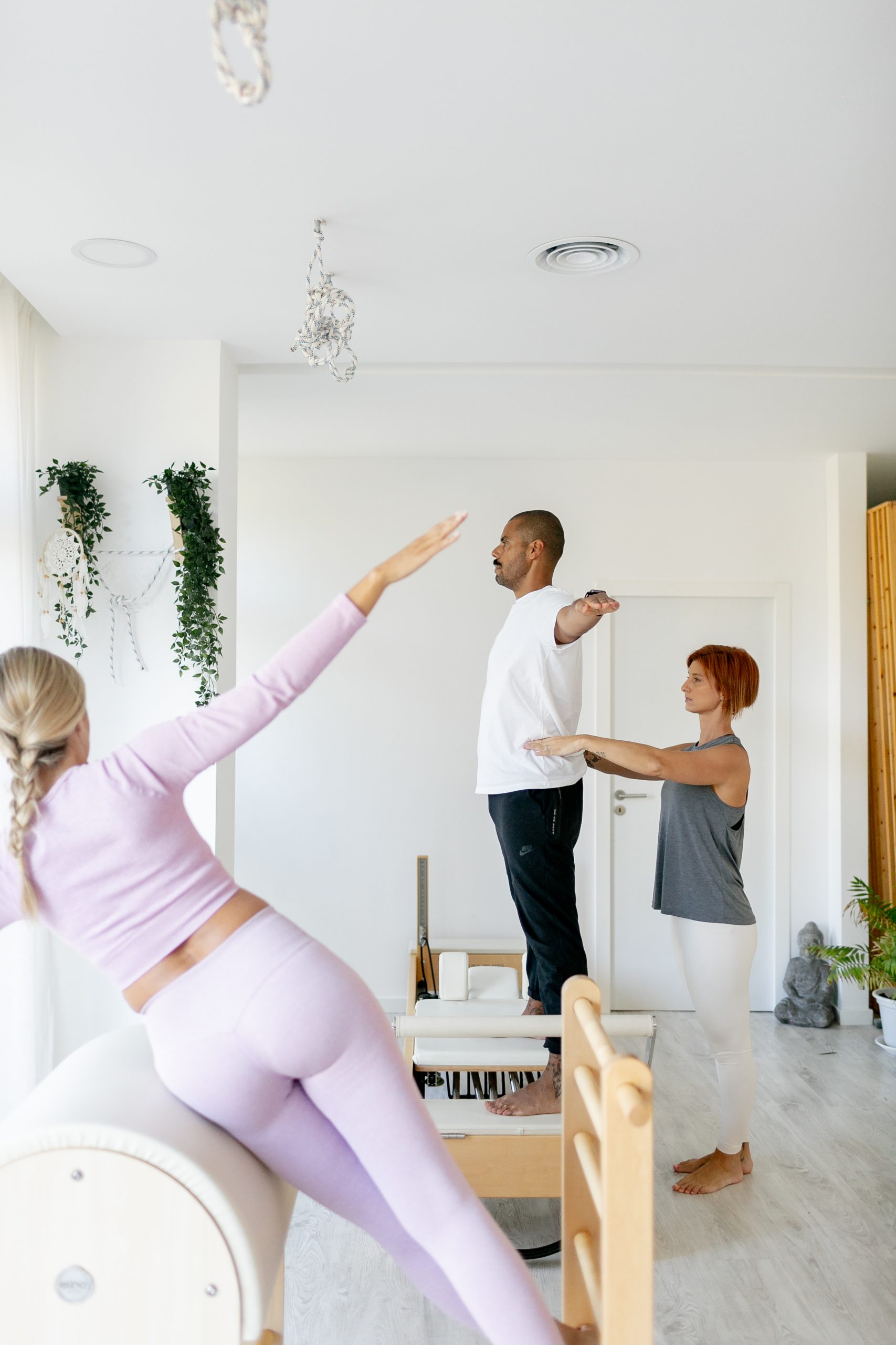 Sessão de fotografia de marca num Estúdio de Pilates em Lisboa